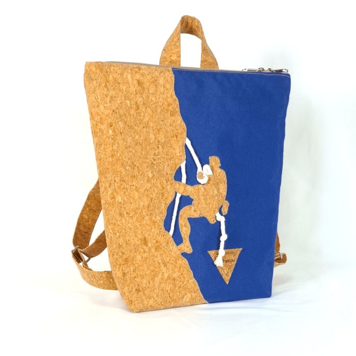 ΑΝΑΡΡΙΧΗΣΗ Χειροποίητο παιδικό σακίδιο πλάτης από φελλό Ανυφαντού Anifantou