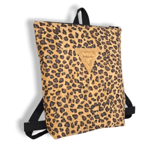 ΑΝΑΦΗ Χειροποίητη τσάντα πλάτης από φελλό Ανυαφντού Anifantou