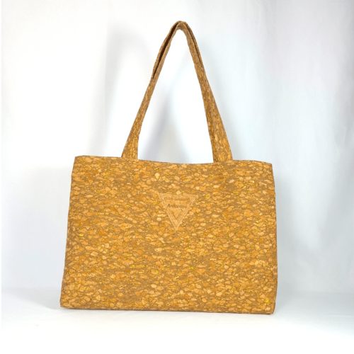 ΣΑΝΤΟΡΙΝΗ Χειροποίητη τσάντα ώμου από φελλό Ανυαφντού Anifantou