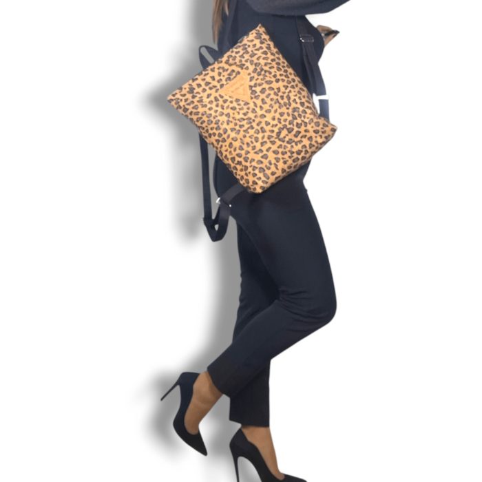 ΑΝΑΦΗ Χειροποίητη τσάντα πλάτης από φελλό Ανυαφντού Anifantou