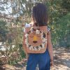 ΛΕΑΙΝΑ Χειροποίητο παιδικό σακίδιο πλάτης από φελλό Ανυφαντού
