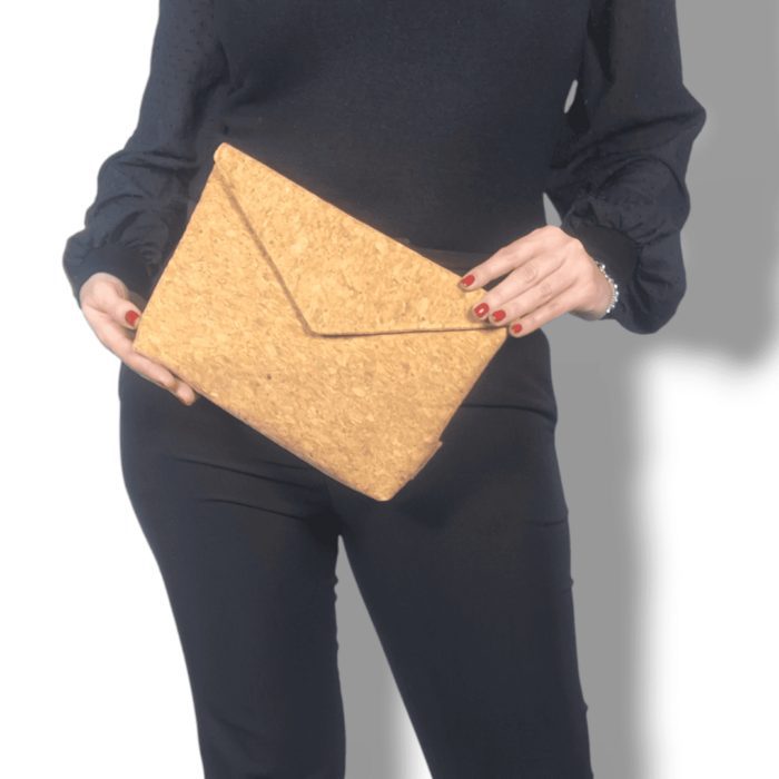 ΚΥΘΝΟΣ Χειροποίητος φάκελος από φελλό Ανυφαντού Anifantou