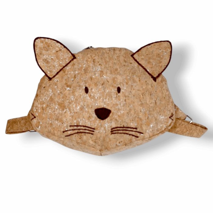 ΓΑΤΑ Χειροποίητο, παιδικό σακίδιο πλάτης από φελλό backpack - Anifantou