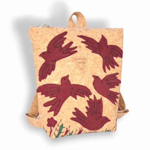 ΦΑΣΙΑΝΟΣ Χειροποίητο, παιδικό σακίδιο πλάτης από φελλό - Anifantou