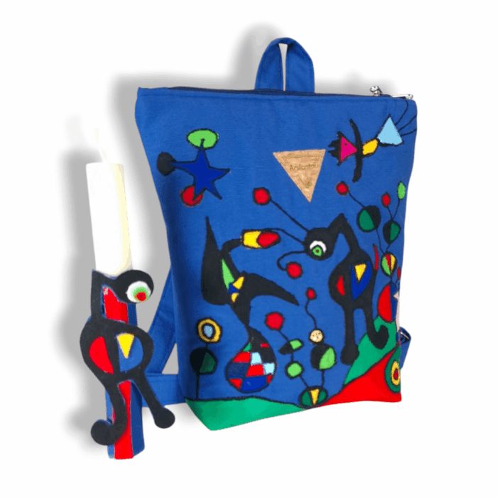 ΛΑΜΠΑΔΑ - JOAN MIRO Χειροποίητο, σετ δώρο Πάσχα - Anifantou