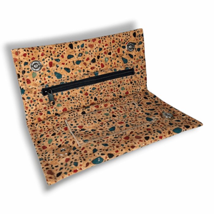 ΚΑΠΝΟΘΗΚΗ ΦΕΛΛΟΣ ΜΕ ΧΡΩΜΑ Χειροποίητη καπνοθήκη - Anifantou