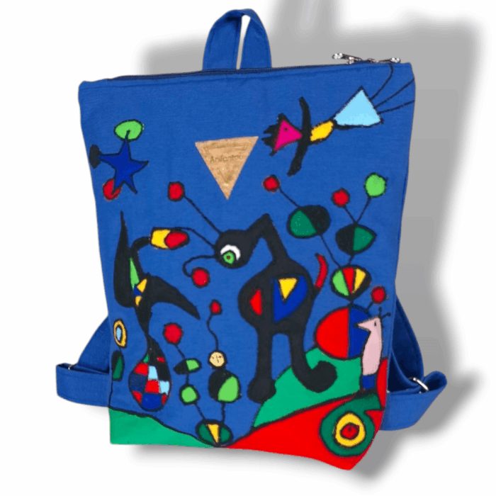 JOAN MIRO Χειροποίητο, παιδικό σακίδιο πλάτης - Anifantou
