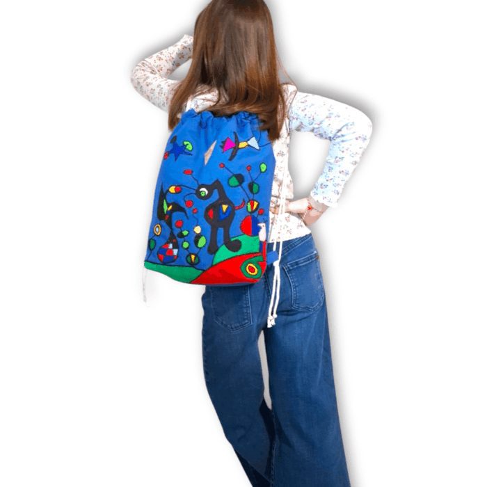 JOAN MIRO Χειροποίητο, σακίδιο πλάτης - Anifantou