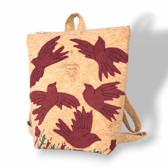 ΦΑΣΙΑΝΟΣ Χειροποίητο, παιδικό σακίδιο πλάτης από φελλό - Anifantou