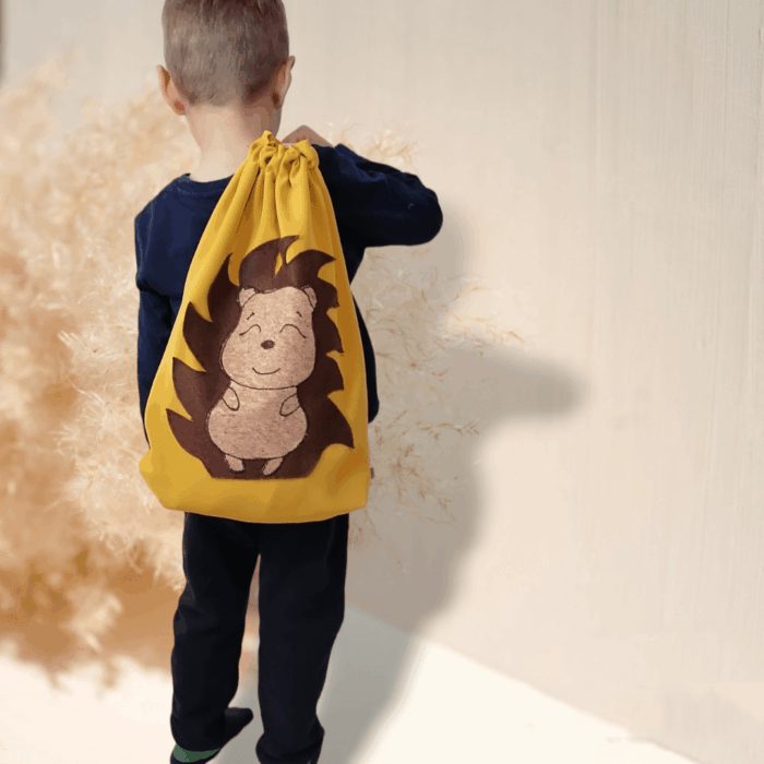 ΣΚΑΝΤΖΟΧΟΙΡΟΣ Χειροποίητο, σακίδιο πλάτης - Anifantou