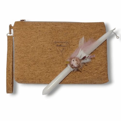 ΛΑΜΠΑΔΑ ΜΕ ΤΣΑΝΤΑ ΑΠΟ ΦΕΛΛΟ Χειροποίητο σετ δώρο Πάσχα - Anifantou