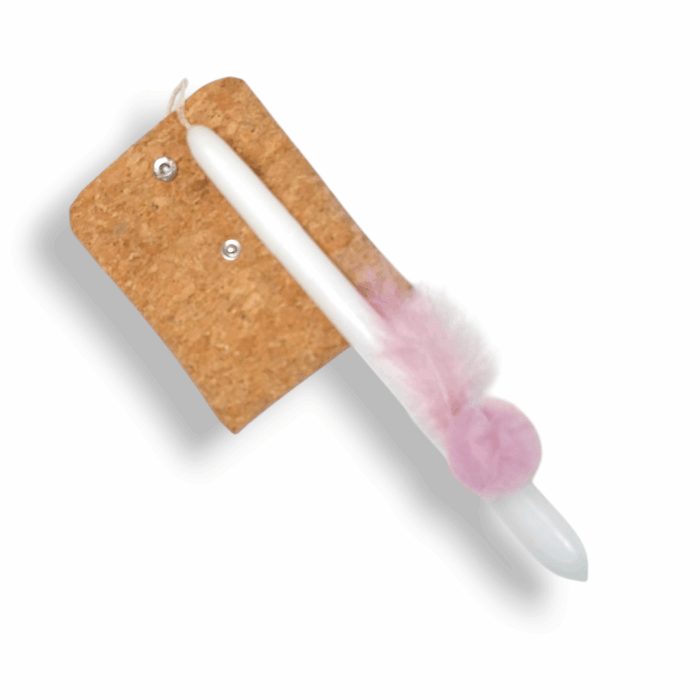 ΛΑΜΠΑΔΑ ΠΟΡΤΟΦΟΛΑΚΙ ΦΥΣΙΚΟΣ ΦΕΛΛΟΣ Χειροποίητο, σετ δώρο Πάσχα - Anifantou