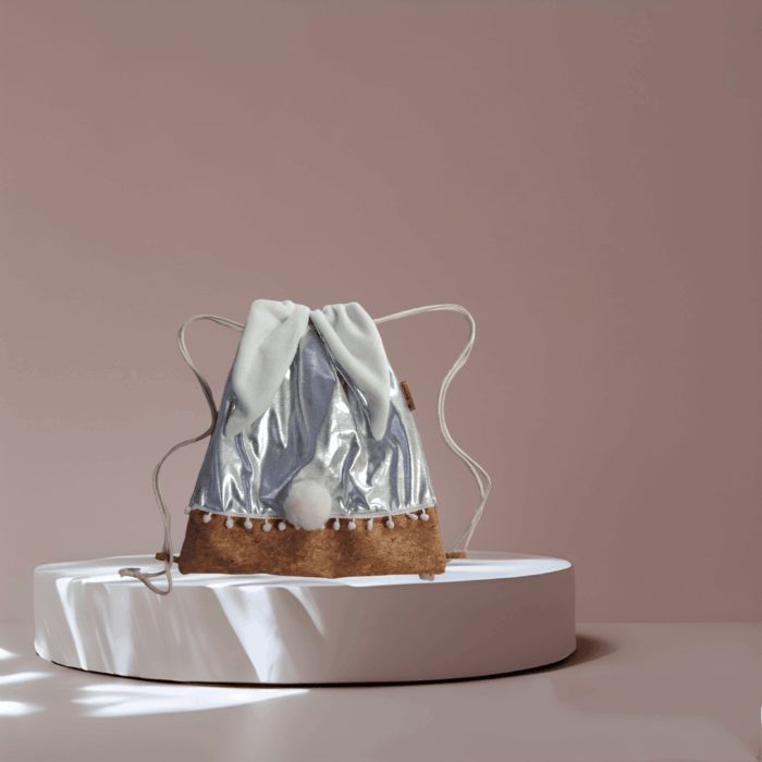 ΛΑΓΟΣ Χειροποίητο, σακίδιο πλάτης από φελλό - Anifantou