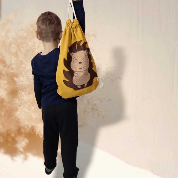 ΣΚΑΝΤΖΟΧΟΙΡΟΣ Χειροποίητο, σακίδιο πλάτης - Anifantou