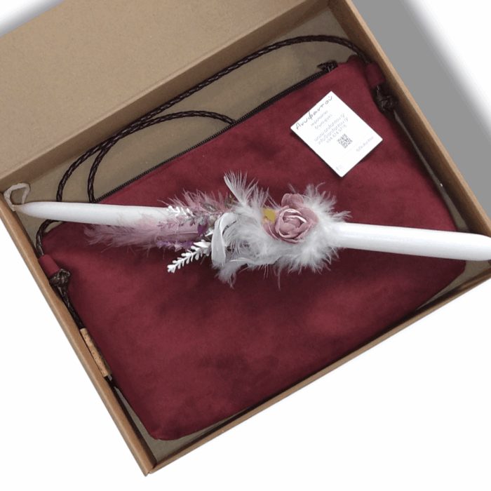 ΛΑΜΠΑΔΑ ΜΕ ΕΚΆΙ ΣΟΥΕΤ ΤΣΑΝΤΑ Χειροποίητο σετ δώρο Πάσχα - Anifantou