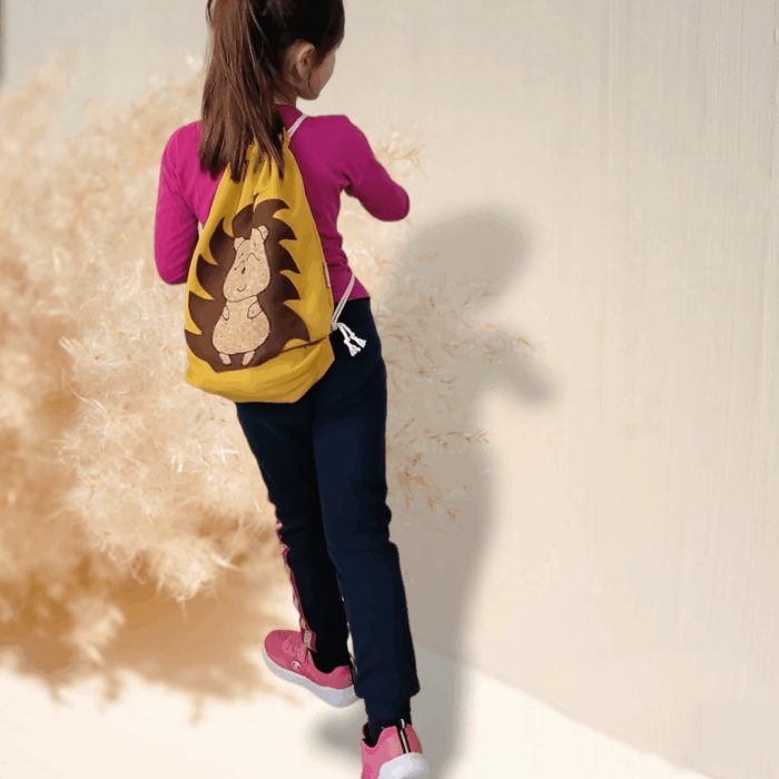 ΣΚΑΝΤΖΟΧΟΙΡΟΣ Χειροποίητο, σακίδιο πλάτης - Anifantou