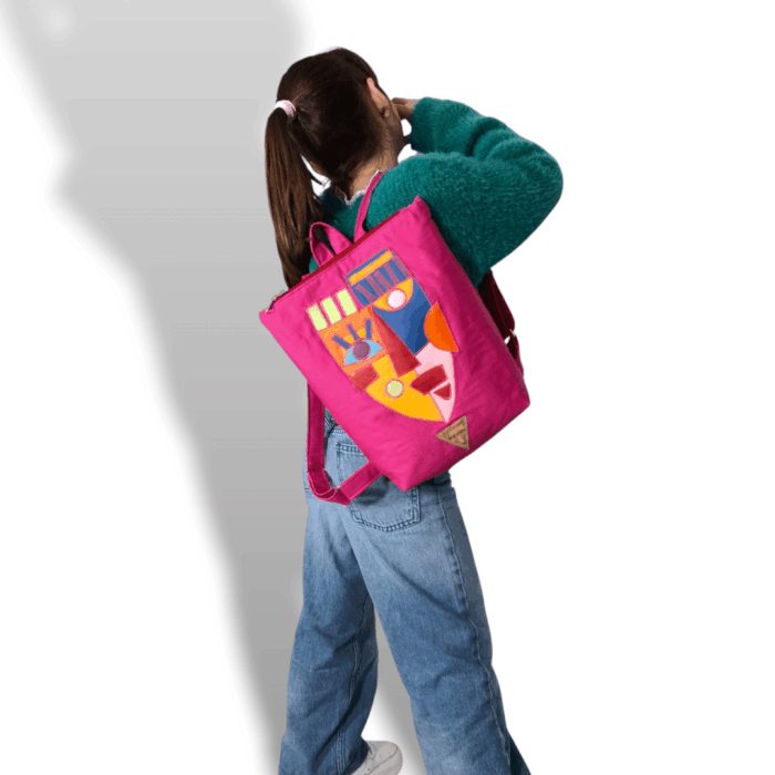 ΠΙΚΑΣΟ Χειροποίητο, παιδικό σακίδιο πλάτης backpack - Anifantou