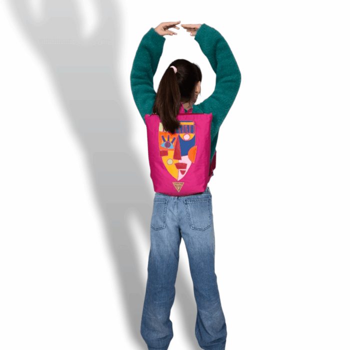 ΠΙΚΑΣΟ Χειροποίητο, παιδικό σακίδιο πλάτης backpack - Anifantou