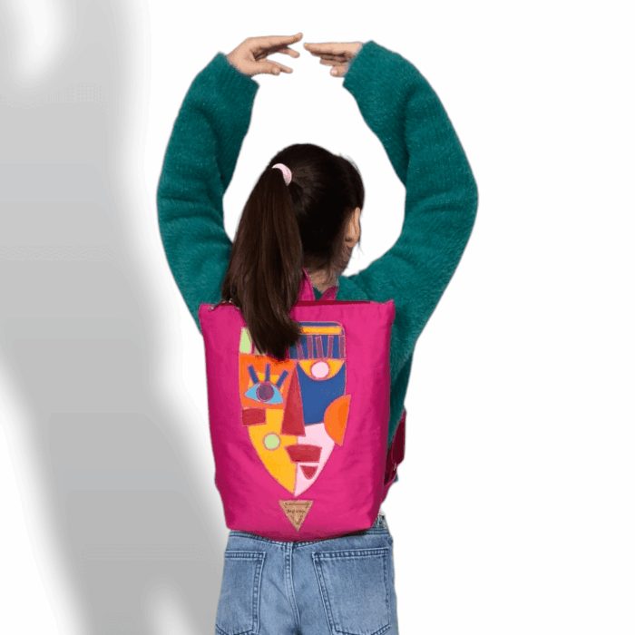 ΠΙΚΑΣΟ Χειροποίητο, παιδικό σακίδιο πλάτης backpack - Anifantou