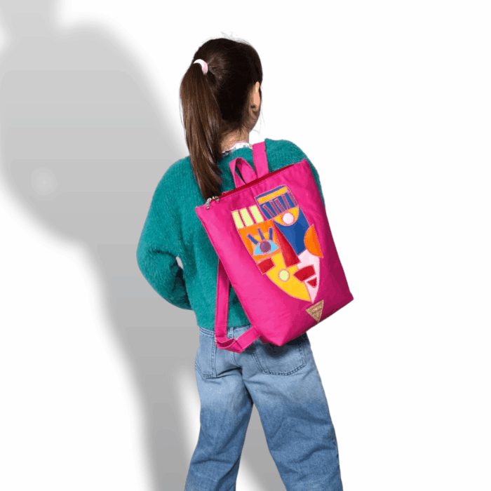 ΠΙΚΑΣΟ Χειροποίητο, παιδικό σακίδιο πλάτης backpack - Anifantou