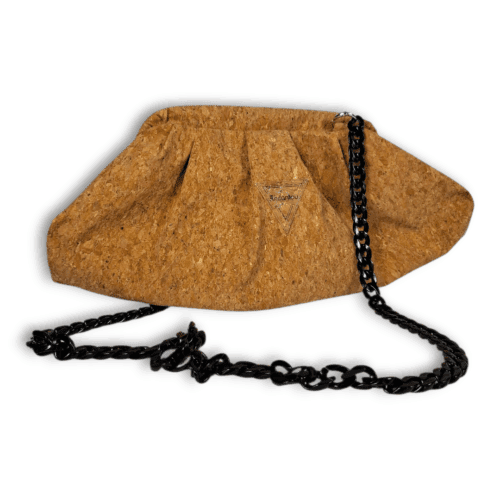 ΚΟΥΦΟΝΗΣΙΑ Χειροποίητη χιαστή τσάντα από φελλό bucket bag - Anifantou