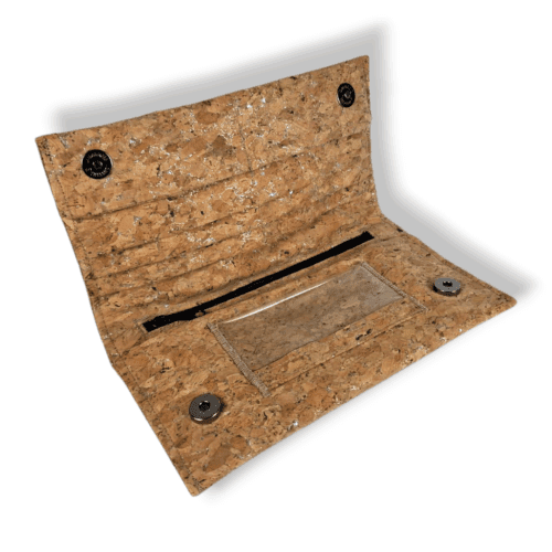 ΠΟΡΤΟΦΟΛΙ ΦΕΛΛΟΣ ΜΕ ΑΣΗΜΙ GLITTER Χειροποίητο πορτοφόλι.