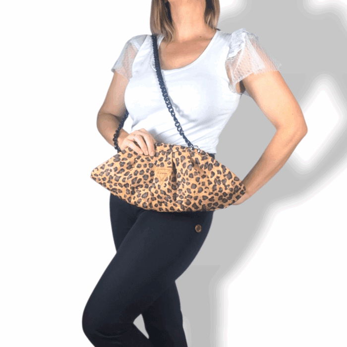 ΙΟΣ Χειροποίητη χιαστή τσάντα bucket bag από φελλό - Anifantou