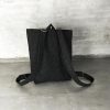 Χειροποίητη τσάντα, backpack, μαύρος φελλός