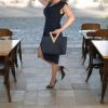 Μαύρη χειροποίητη τσάντα από φελλό Anifantou