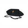 Χειροποίητη γυναικεία τσάντα πουγκί (bucket bag) από φυσικό μαύρο φελλό με μαύρη κοκάλινη αλυσίδα, δημιουργία της Anifantou.